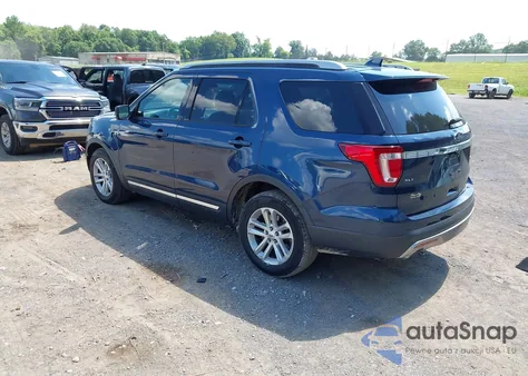 2016 Ford Explorer Xlt z USA, uszkodzony, nr VIN 1FM5K7DHXGGA68795